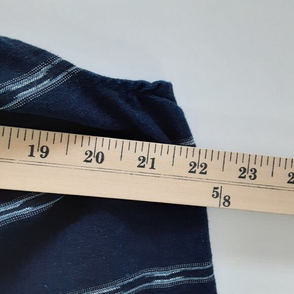 Vintage Handmade Pinafore Shift Dress Needlepoint Floral Artisan Mexico Pinnie - Picture 9 of 10